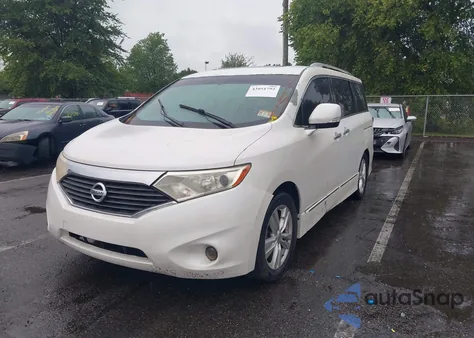 2011 Nissan Quest Sl from USA, damaged, VIN JN8AE2KPXB9009285